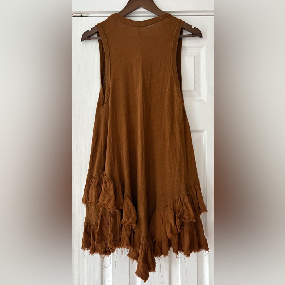 Free People Shimmy Sasha Tank Top Size Small EUC - Picture 4 of 7